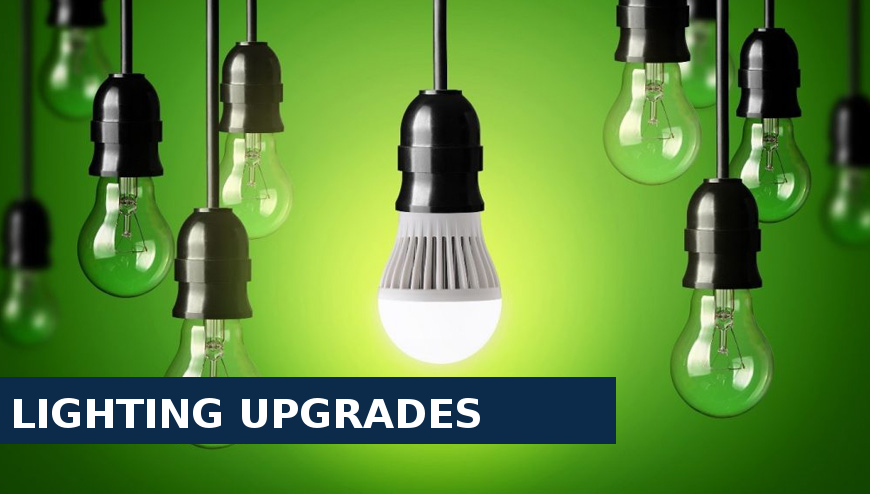 Lighting upgrades Winchmore Hill